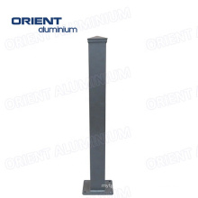aluminium garden fence post with different sizes